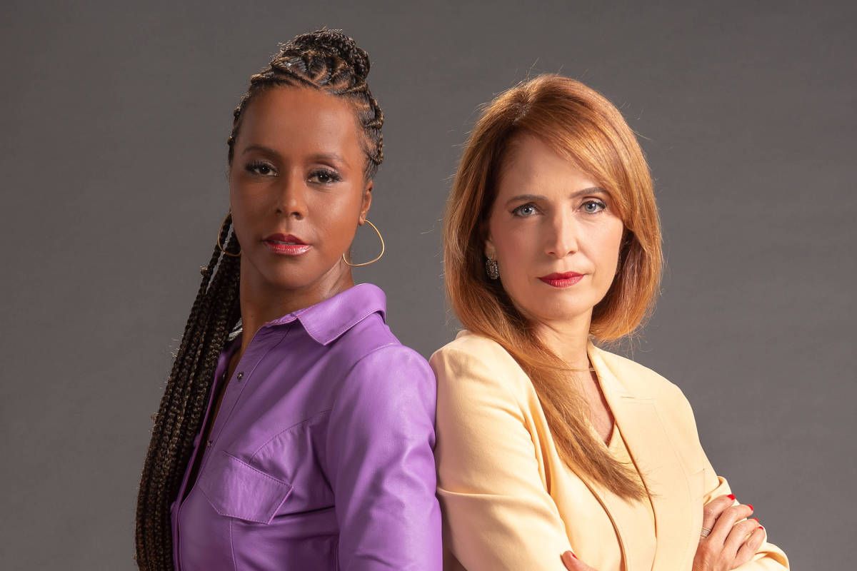 Maju Coutinho e Poliana Abritta são as apresentadoras do Fantástico – Estevam Avellar/Divulgação