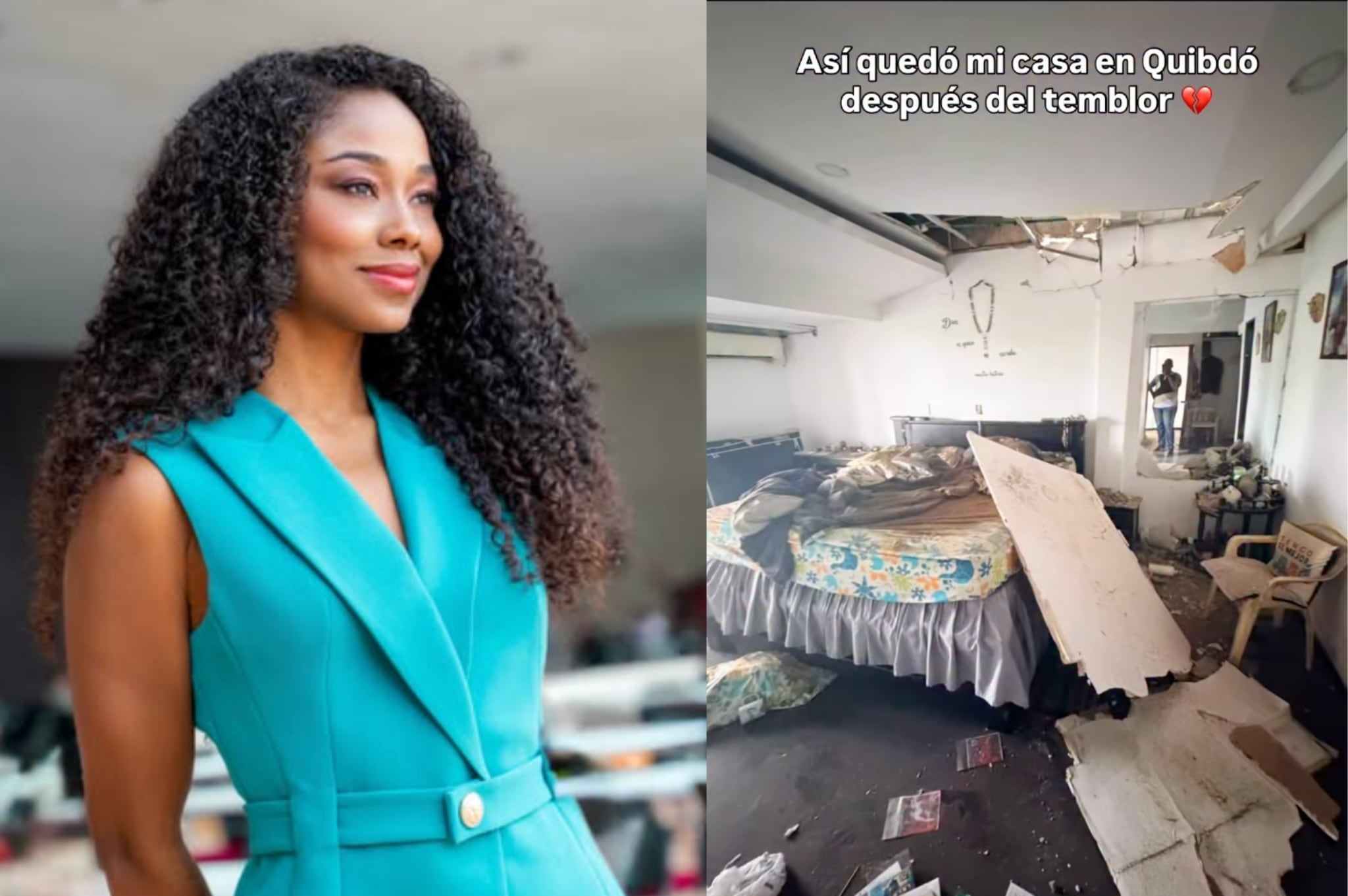 Presentadora de ‘Noticias RCN’, Rossy Lemos, mostró su casa en ruinas ...