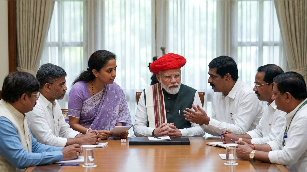 Congress expresses discontent over NCP (SP) MPs' meeting with Prime ...