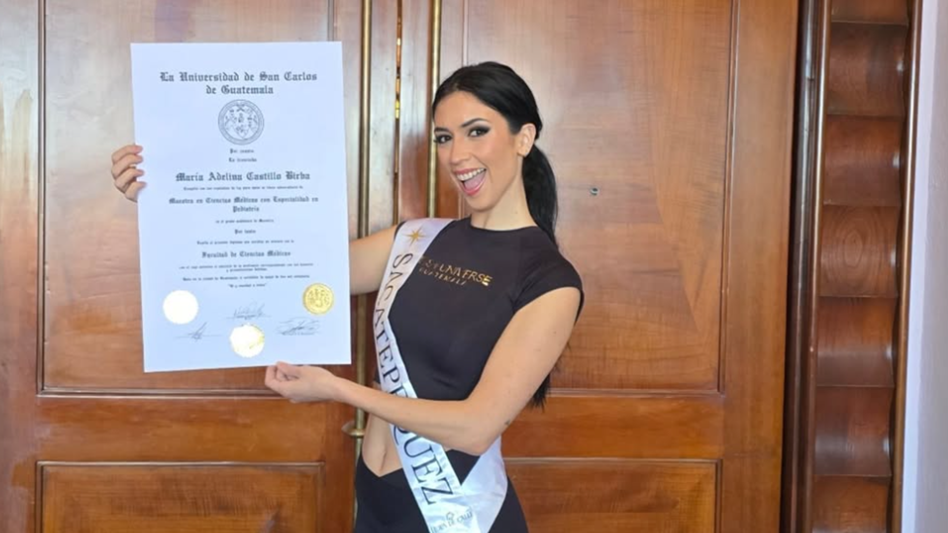 Miss Universe Guatemala 2026 winner has an impressive career and ...