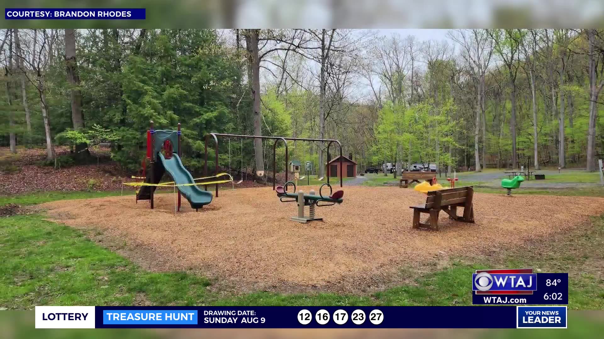 Trough Creek State Park playground vandalized for a second time
