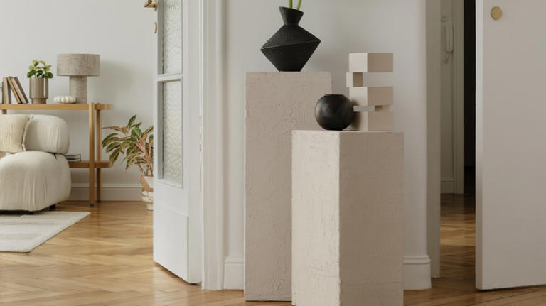 Goodbye boring display shelves: The vintage living room trend that you ...