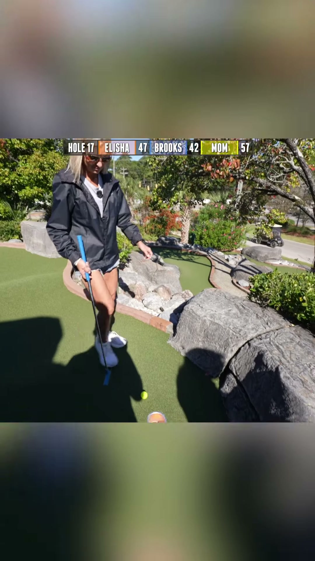 Gilligan's Island mini golf match