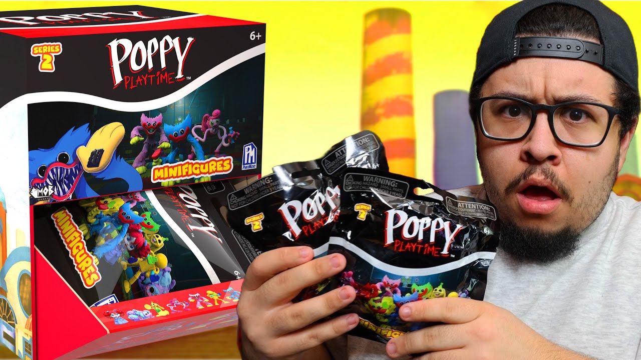 Unboxing mystery Poppy Playtime figures!