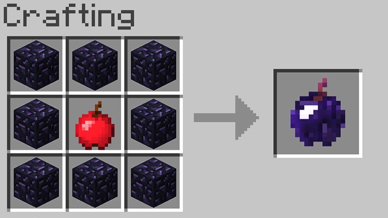 Minecraft UHC but you can craft items out of any block
