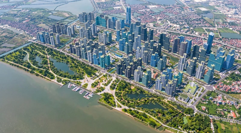 Hà Nội khởi công khu đô thị đa mục tiêu đầu tiên ven sông Hồng rộng gần 170 ha