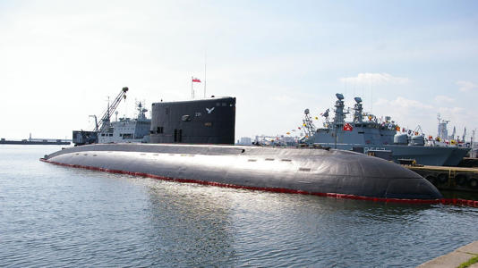Polish Navy submarine, Kilo-Class.