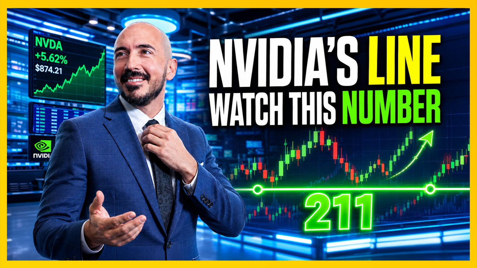 NVIDIA's 211 line is the level that decides this pullback