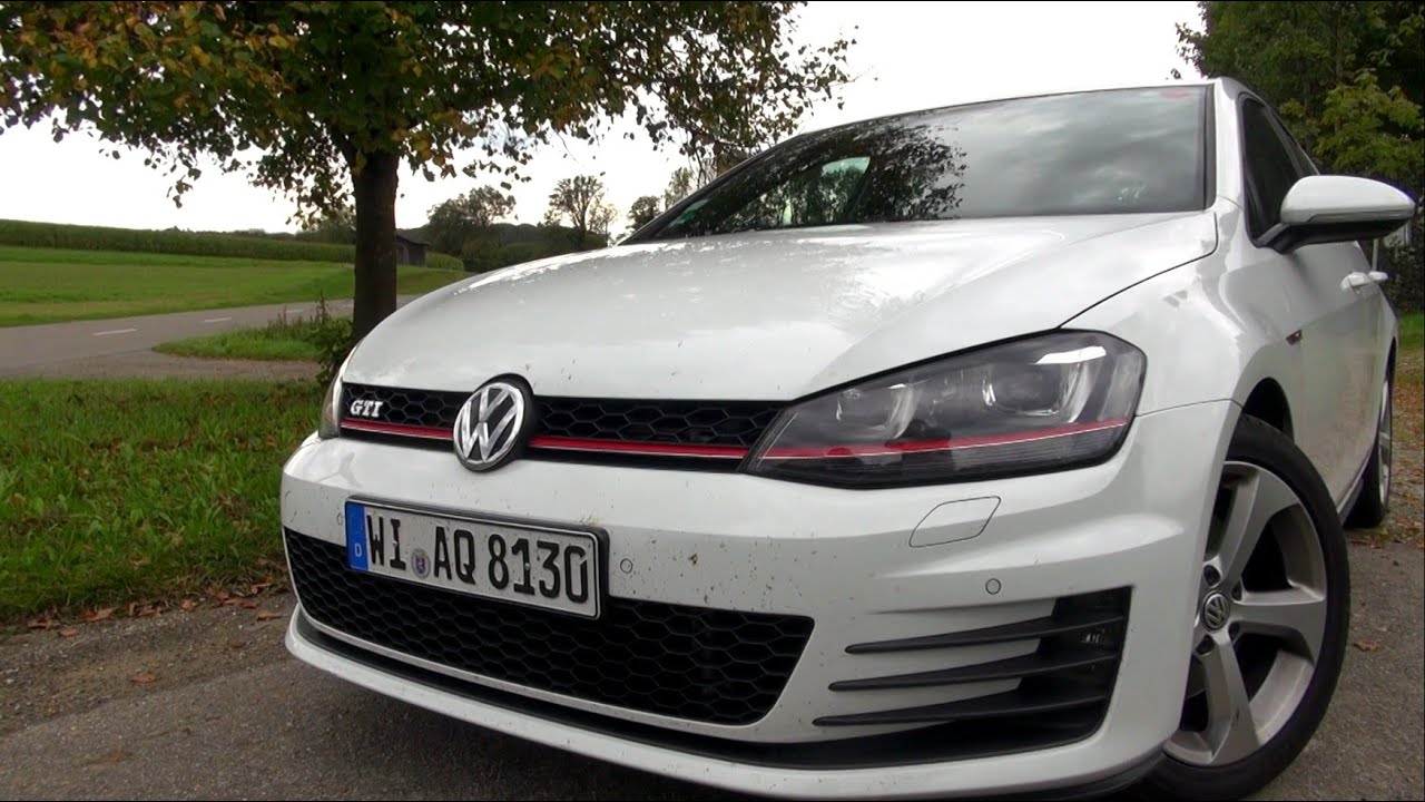 2014 VW Golf 7 GTI (220 HP) full test drive