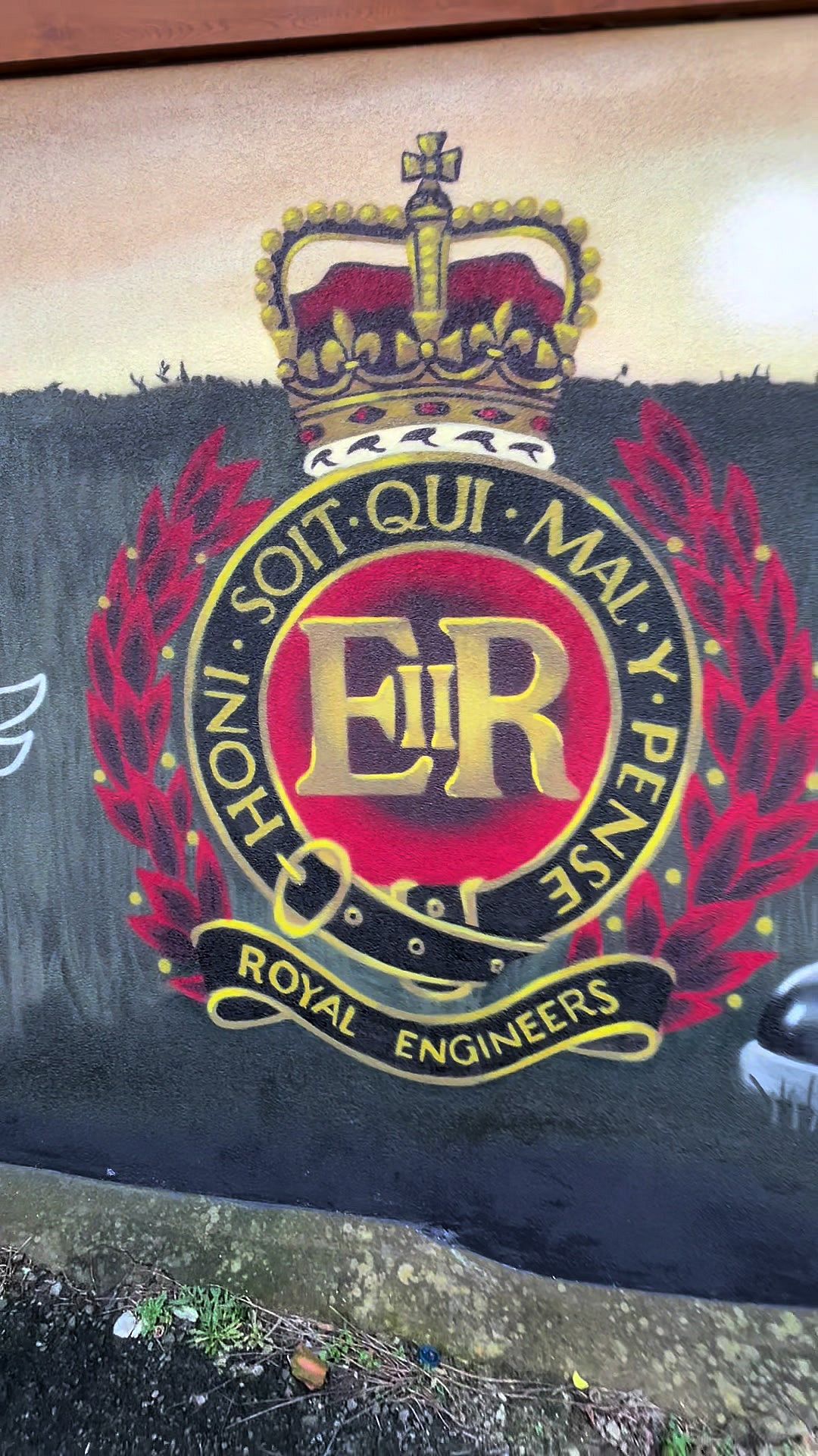 Royal Engineers and Sappers mural: A powerful piece of art in Treorchy