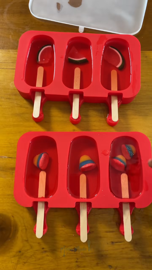 Refreshing frozen jello recipe for hot summer days