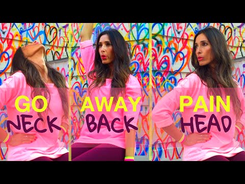 Stretch exercises to relieve headaches, back and neck pain