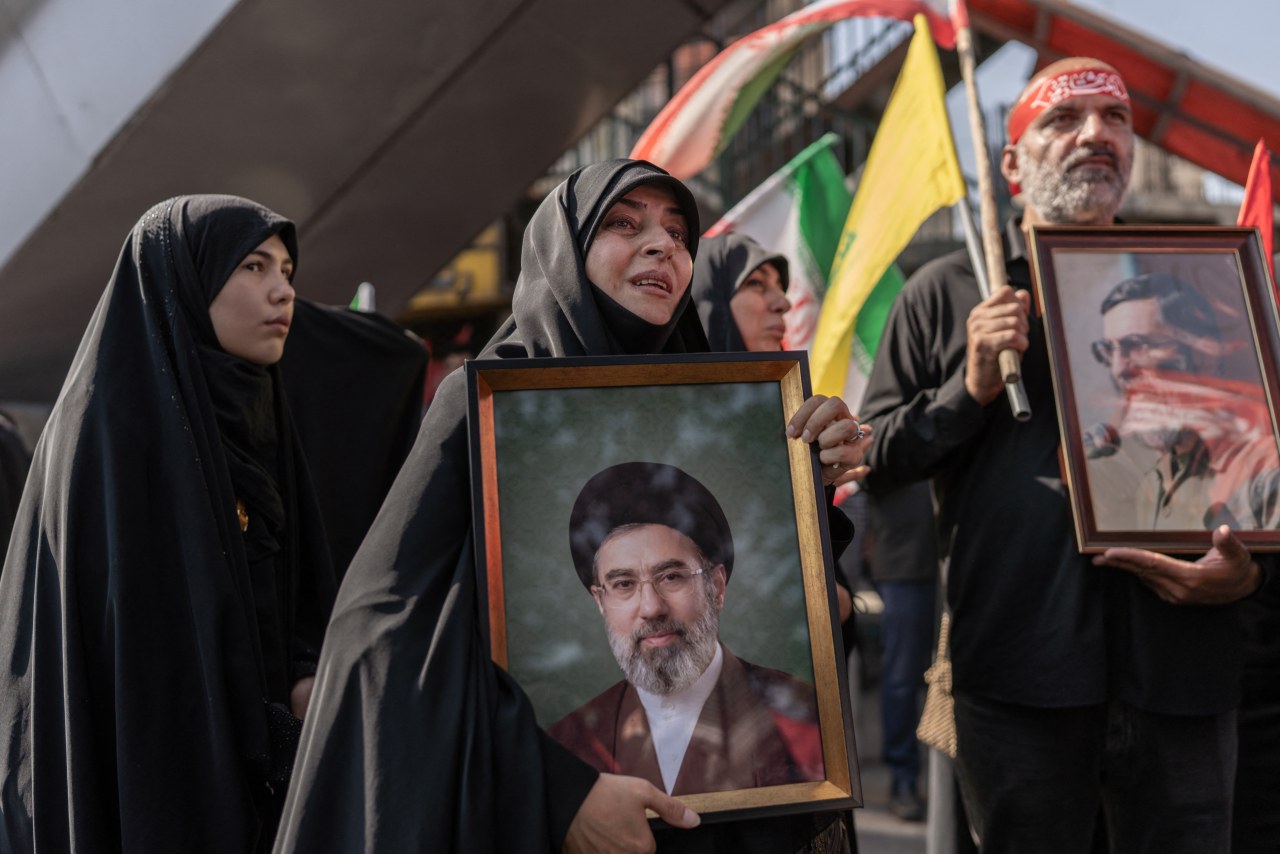 Iran's mysterious ruler signals a hard line on Trump with new leadership