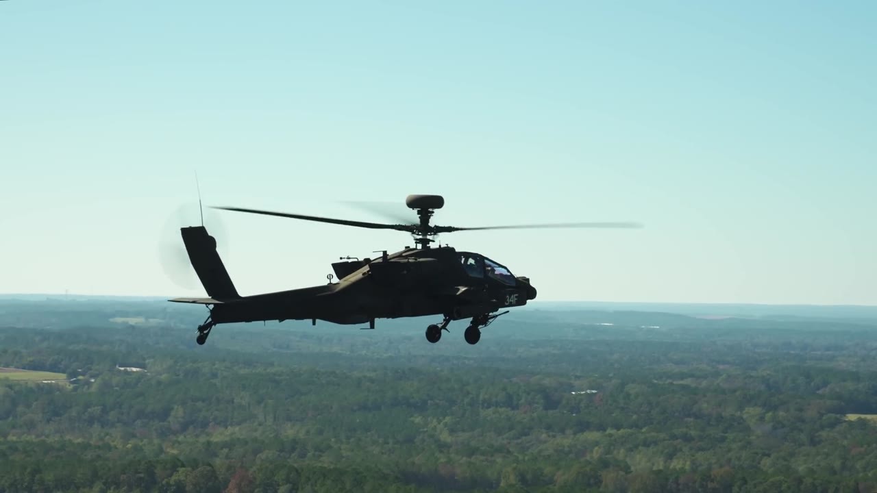 Watch 625 rounds per minute explode from the Apache’s 30mm chain gun