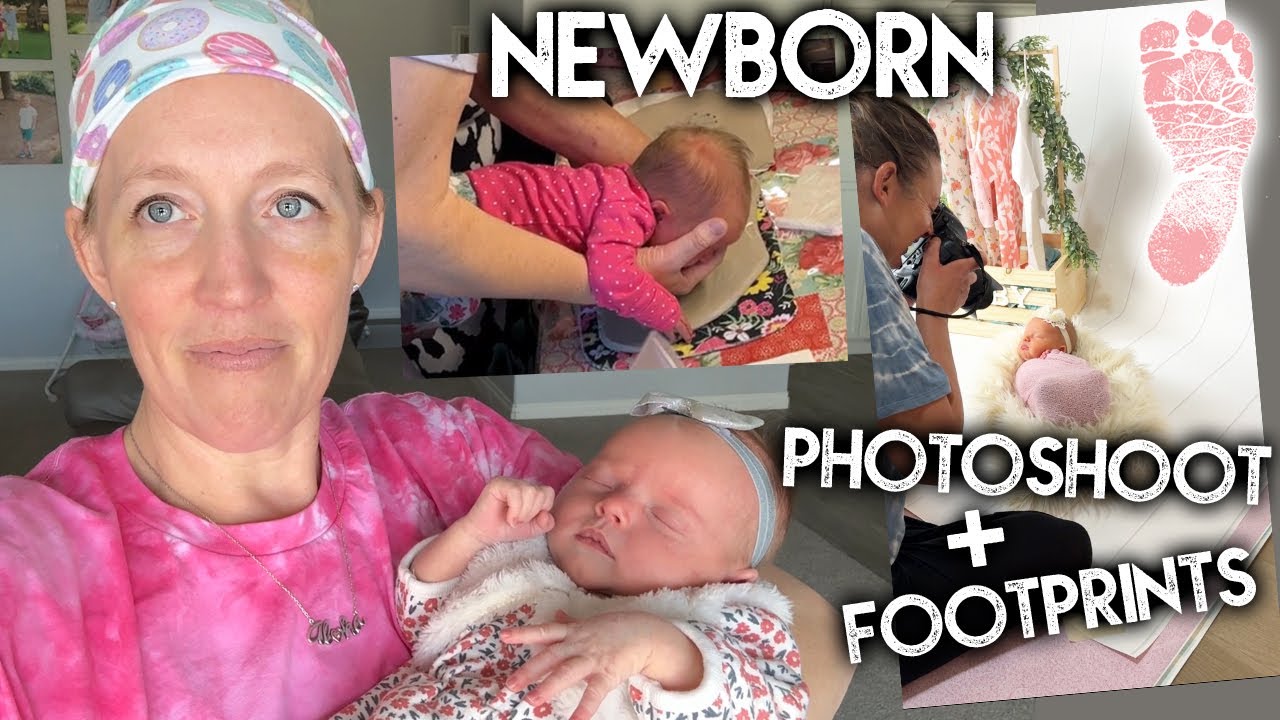 Family shares their newborn baby's adorable first milestones