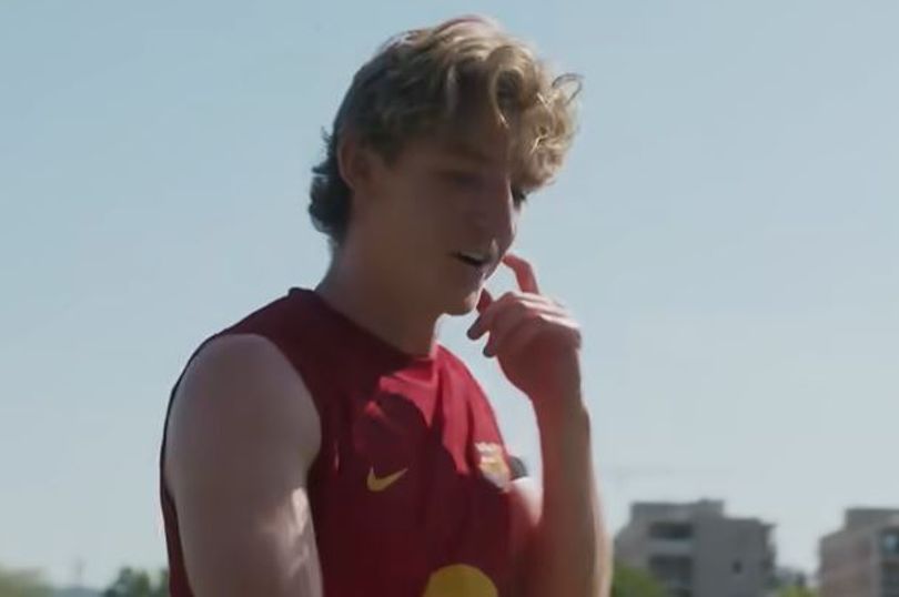 Anthony Gordon's first words at Barcelona training after £69.3m ...