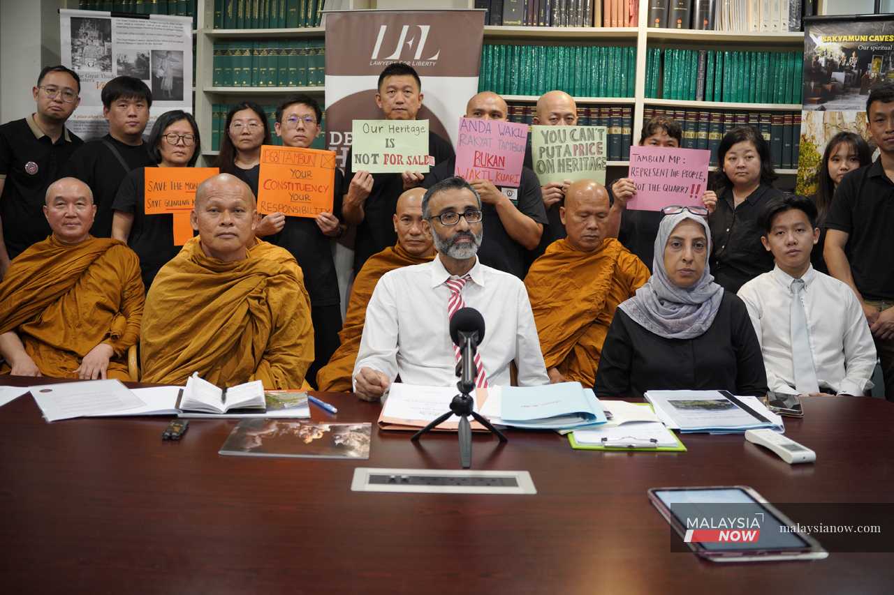 Monks plead with Anwar to save historic Perak caves monastery ...