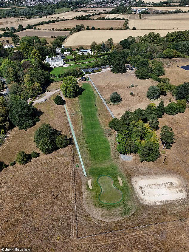 How does Rod Stewart's grass stay so green amid hosepipe ban?