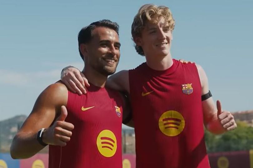 Anthony Gordon's first words at Barcelona training after £69.3m ...