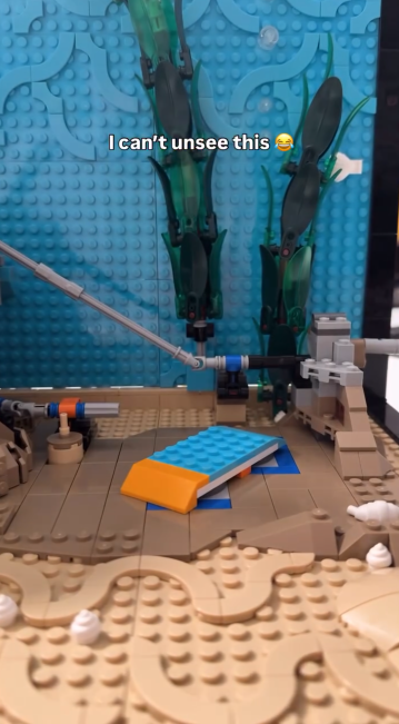 The LEGO fish tank set that brings a mini aquarium to life