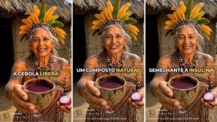 Receitas divulgadas parecem inofensivas, mas, além de não possuírem evidências científicas, indicam quantidades, frequências de uso e misturas potencialmente perigosas Foto: Reprodução/Redes sociais