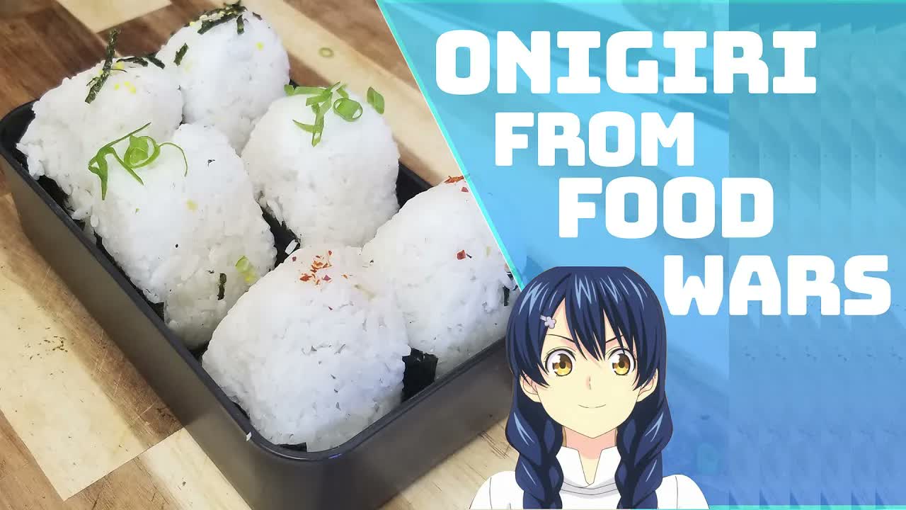 How Food Wars! turned simple rice balls into a gourmet meal?