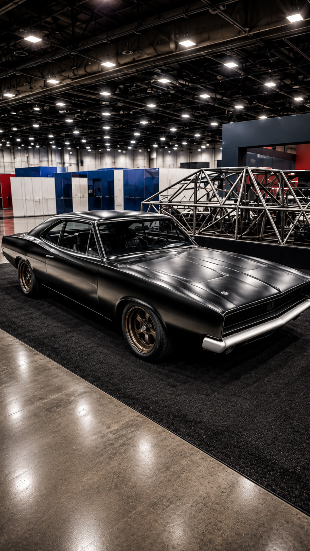 Classic Dodge Charger hides a mid engine Hellcat