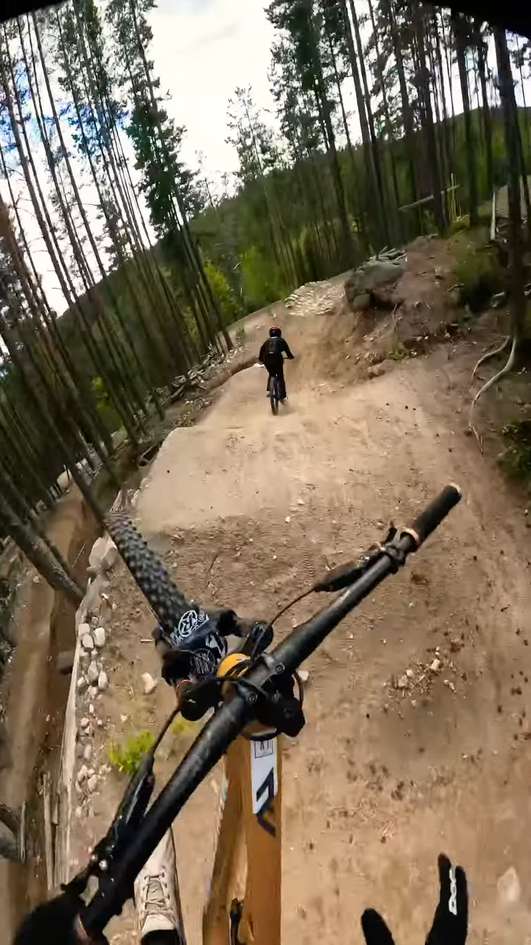 How do trail riders pull off perfect technical bike twists?