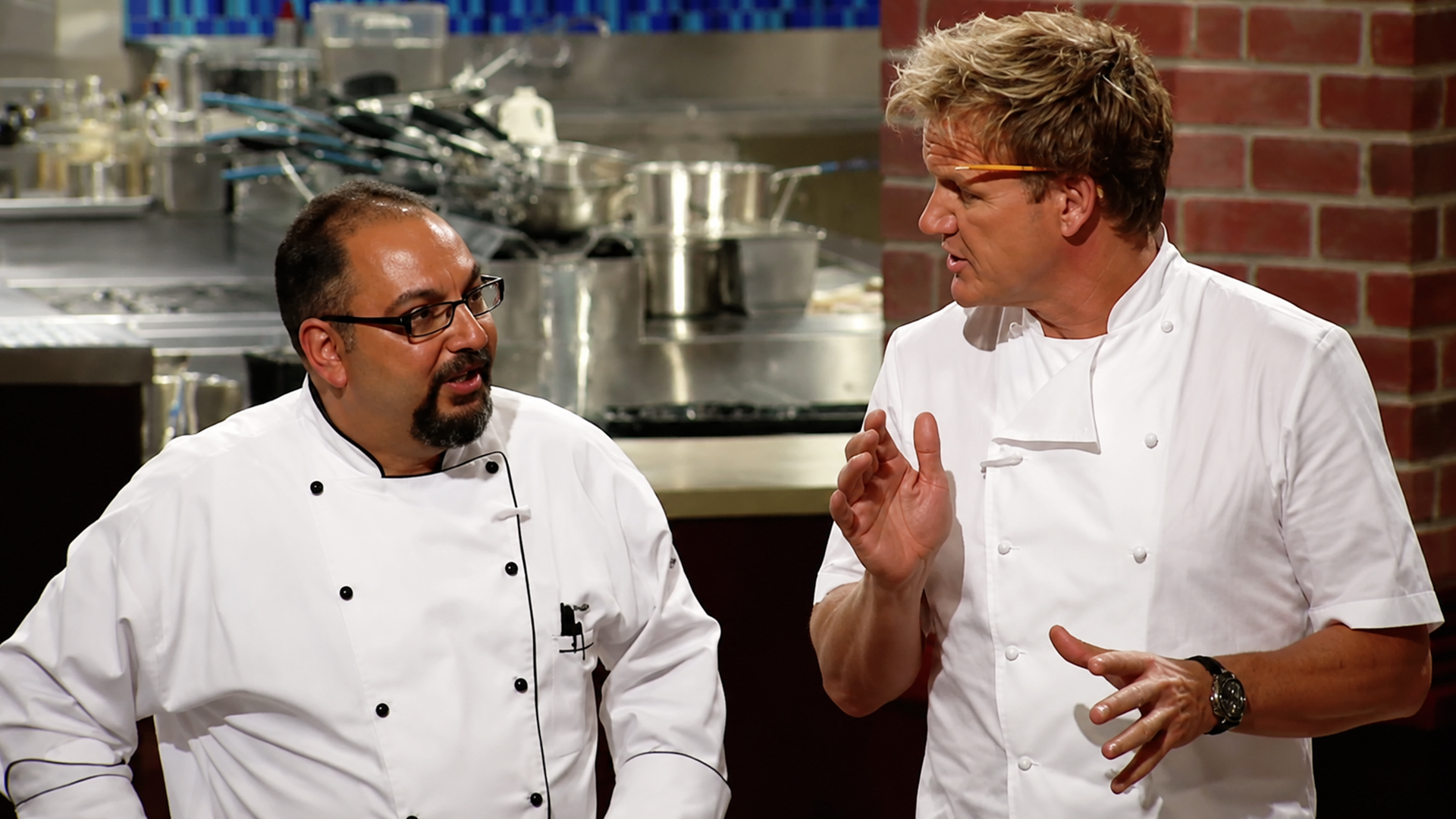 Gordon Ramsay reviews Christina and Petrozza’s finished restaurants