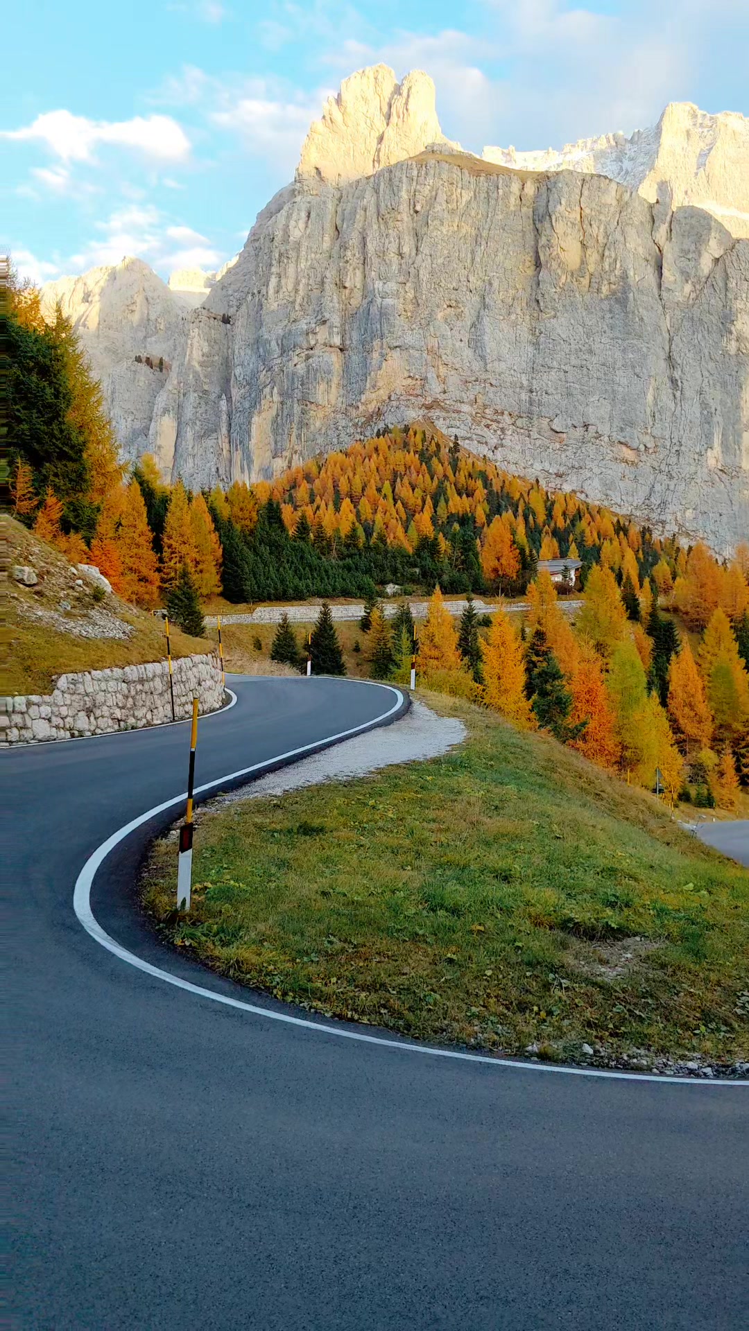 Winding through Italy’s dramatic mountain landscape