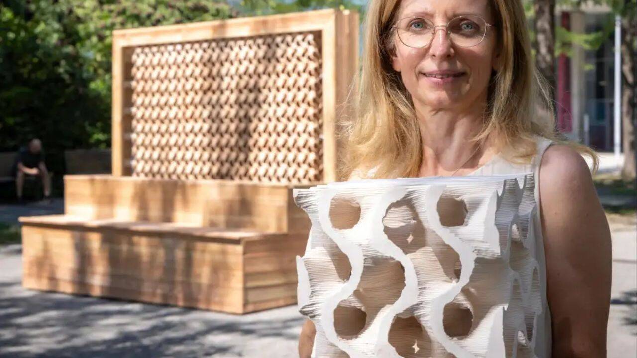 Scientists filled a strange 3D-printed clay cube with water and ...