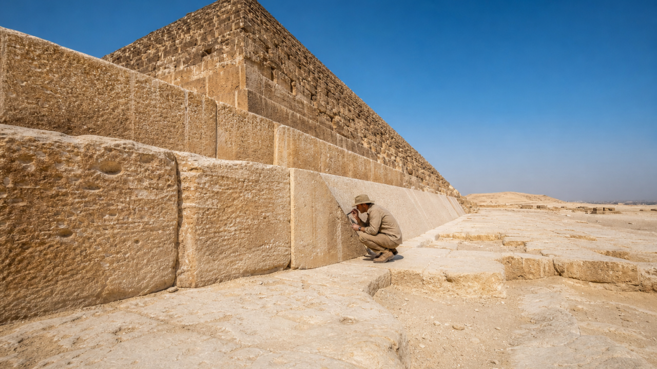Paleomagnetic tests prove pyramid blocks were cast not quarried