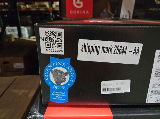 The recalled products have the shipping mark 26644-AA (USDA)