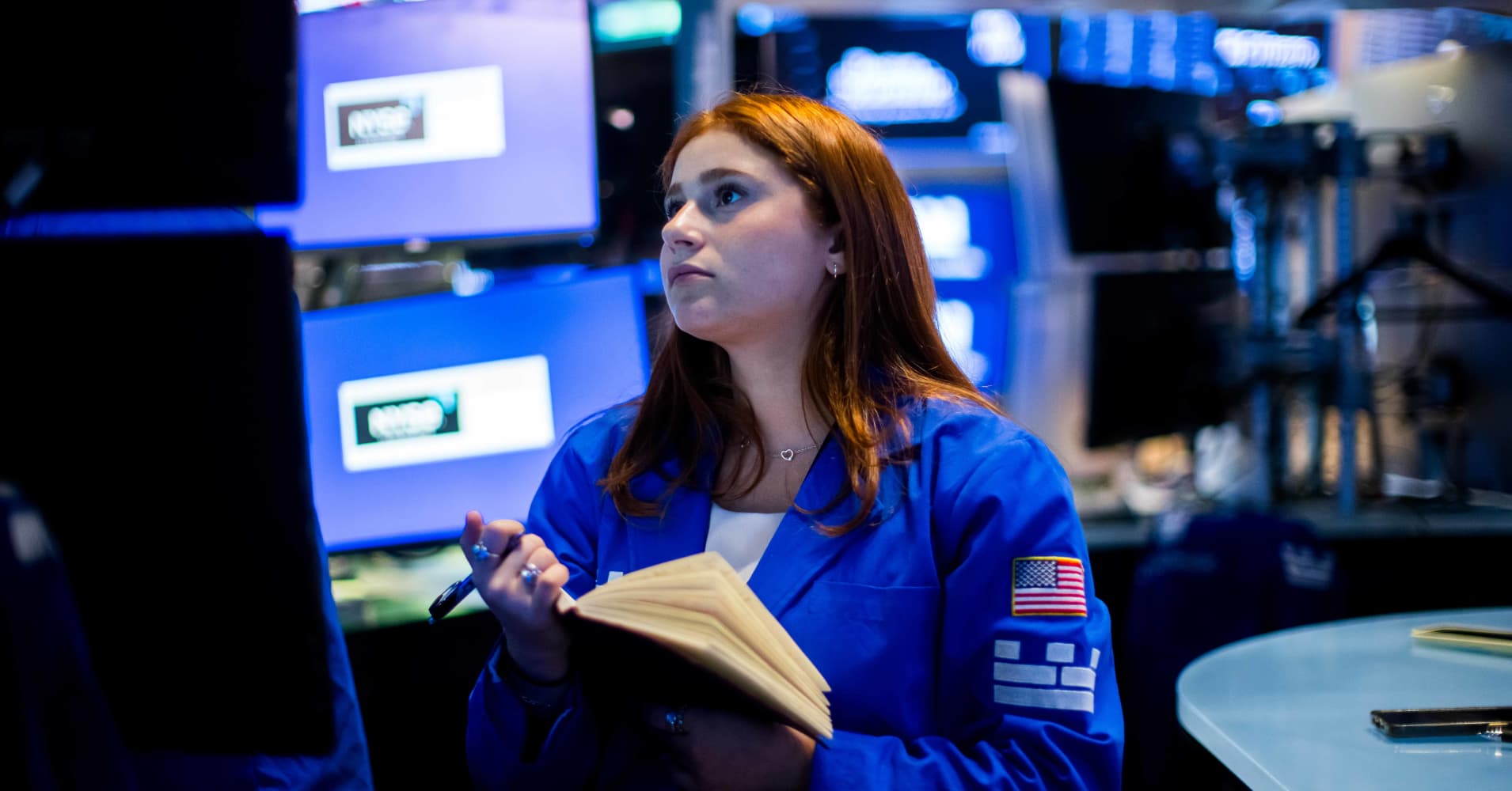 Treasury yields are little changed as investors await inflation data