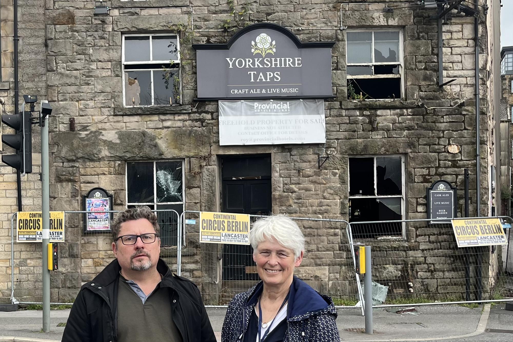 Call for action at eyesore Lancaster pub which has stood empty for six ...
