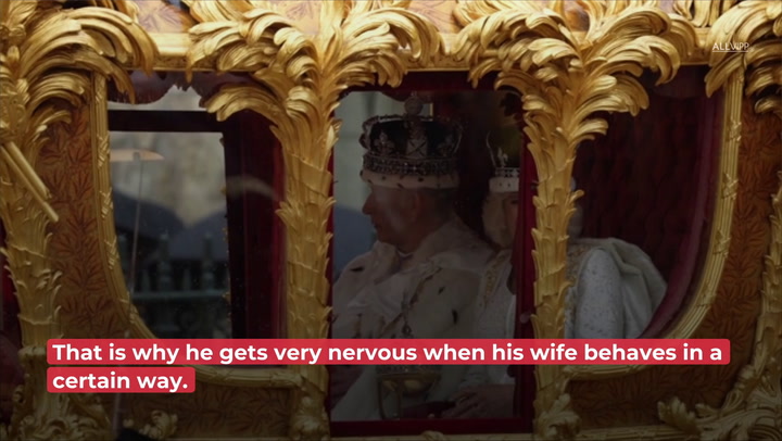 King Charles shows signs of nervousness in response to Camilla's actions