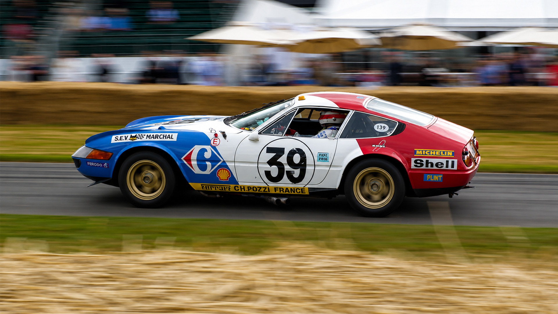 Rare Ferrari Daytona Competizione unleashes full track speed