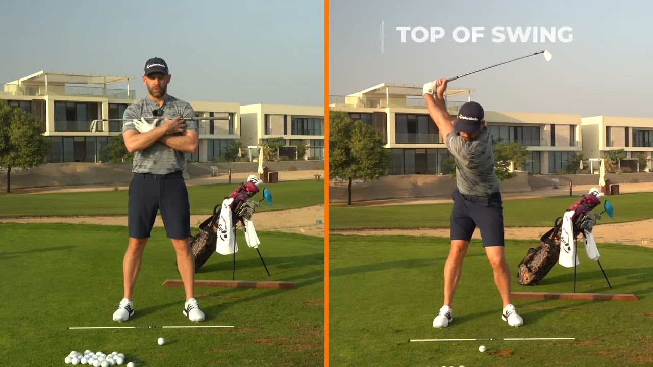 Stop swinging with your arms - use your body instead