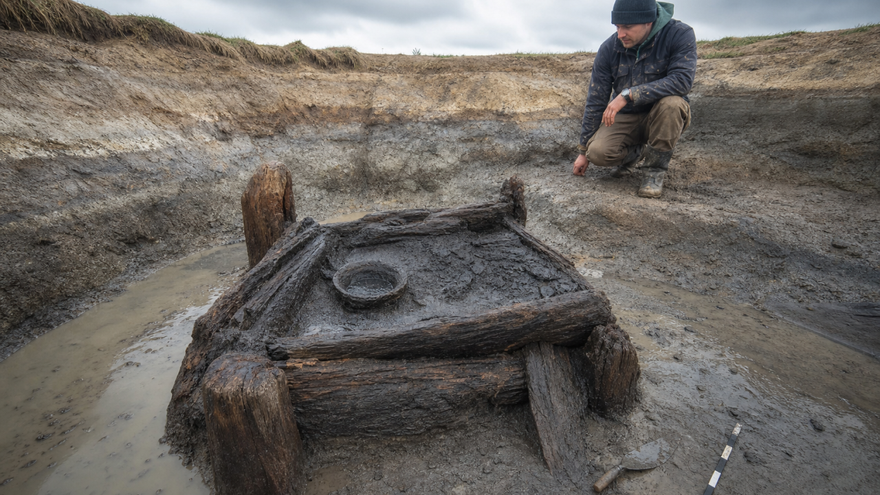 7,200-year-old wooden well that predates Stonehenge by 2,000 years