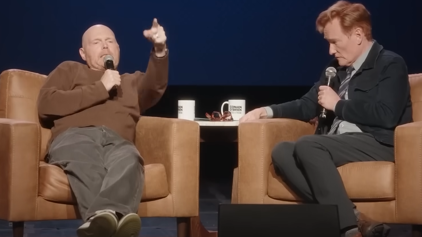 “I don’t buy it” - Conan finally shut down Bill Burr after his Saudi ...