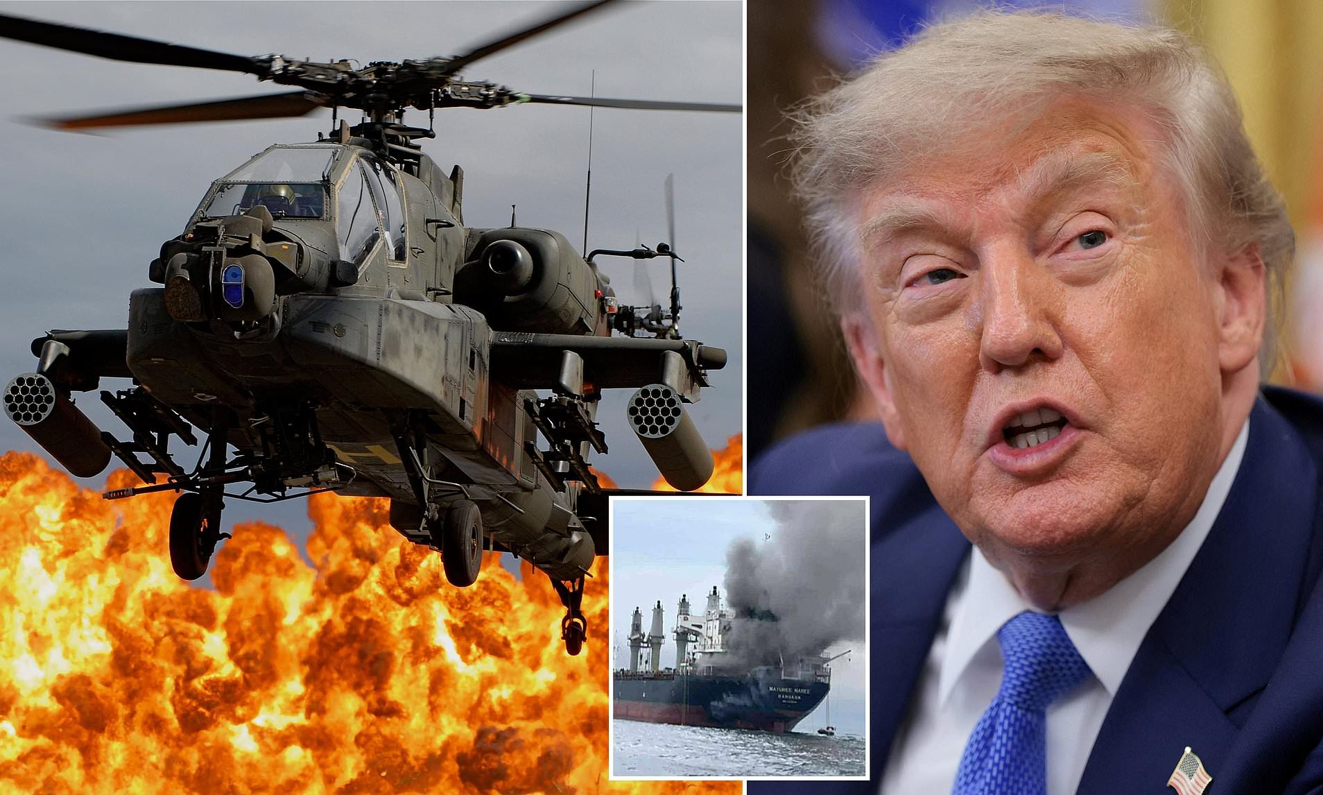 US guns fire on 17 civilians in dead of night tanker strike as Trump's Iran war sparks gas carnage