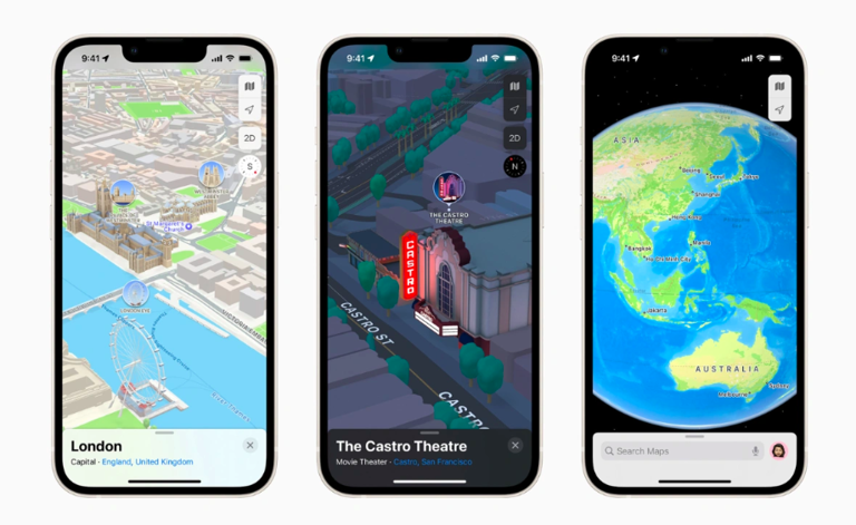 Il parcourt 1.600 km en voiture pour comparer Apple Maps et Google Maps ...