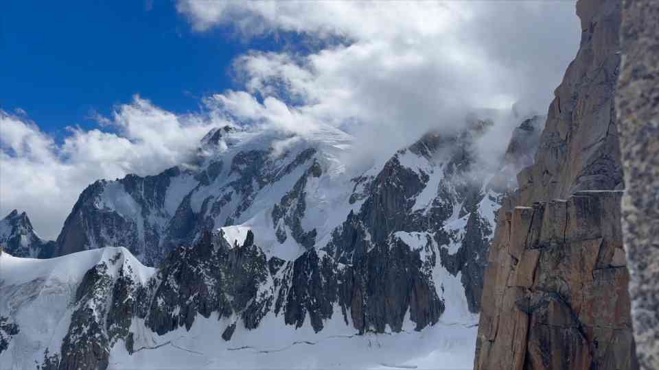 Chamonix's alpine routes demand climbers' skill