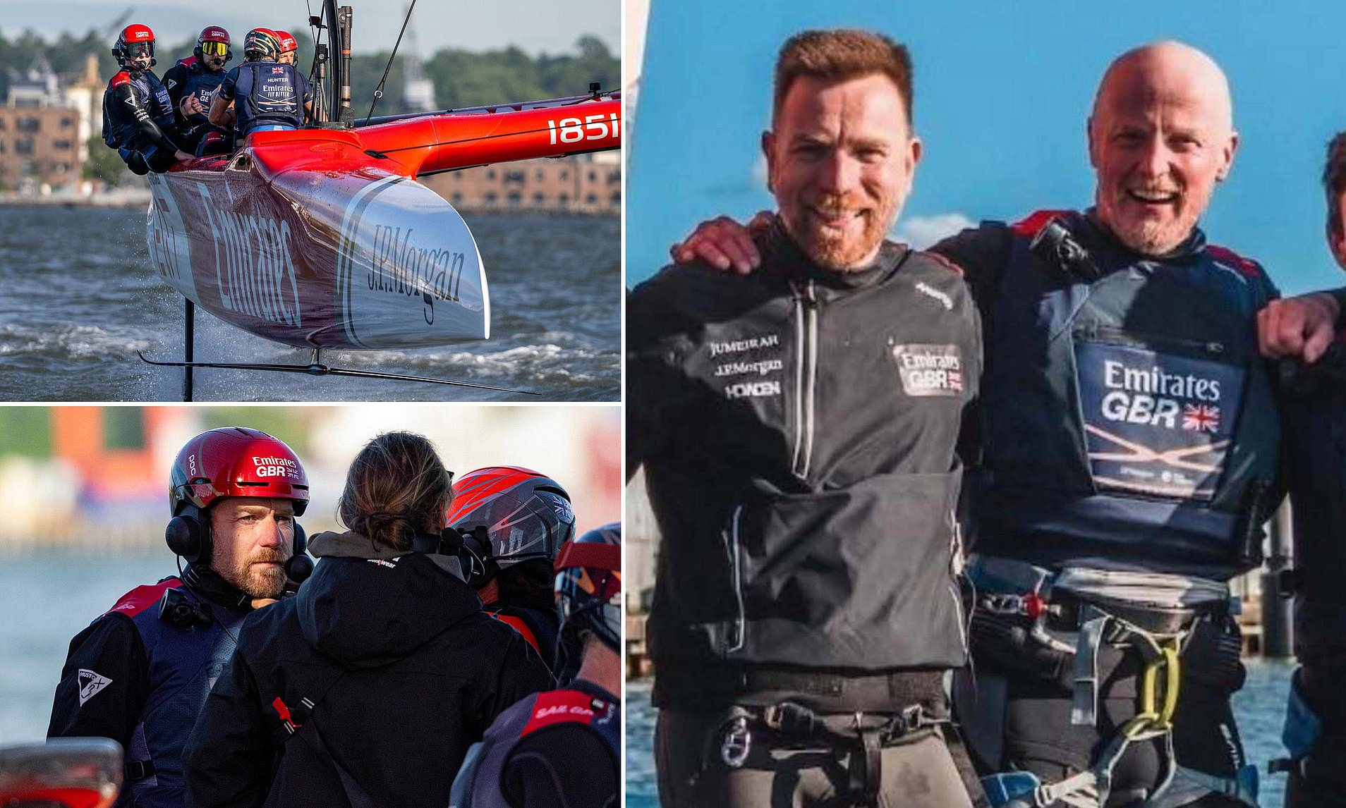Thrill-seeker Ewan McGregor gets ready for daring new TV challenge
