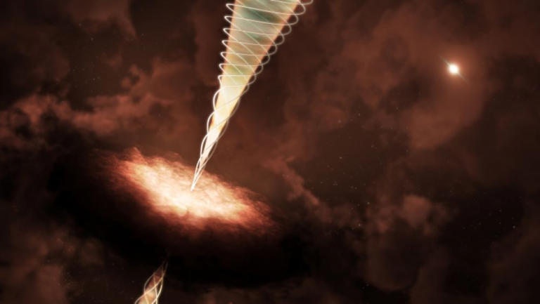ALMA photographs baby star's magnetic corkscrew: First direct proof of ...