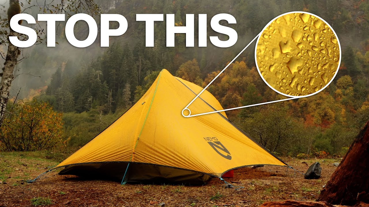 I fixed my tent leaking issue! Here’s how 🏕️