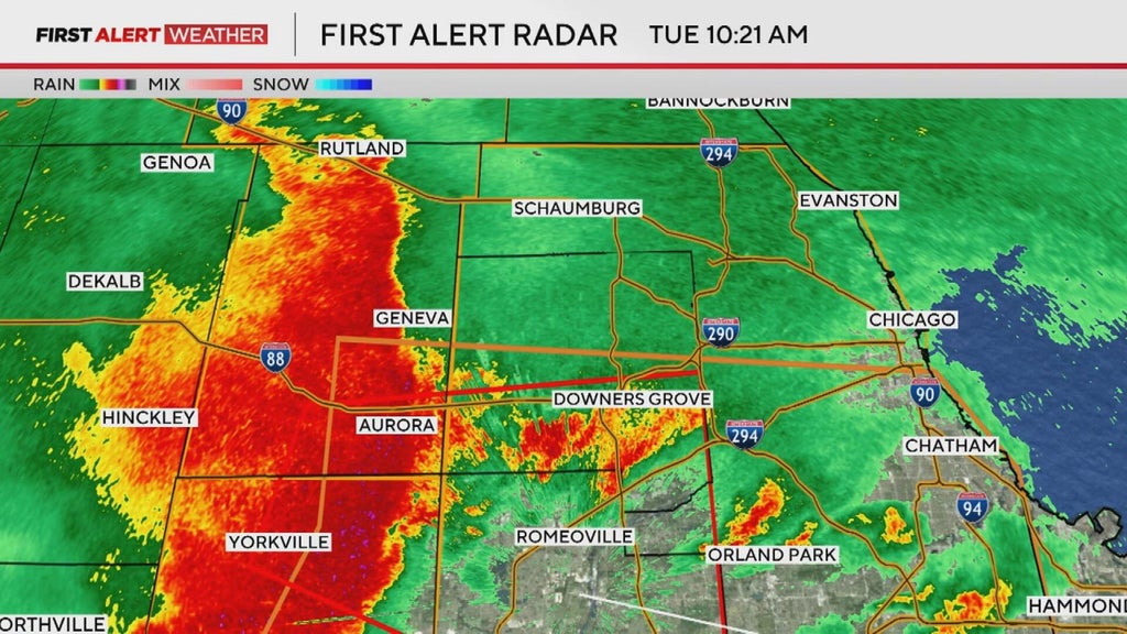 Chicago weather live: Tornado warnings, thunderstorm warnings; ground stops at Chicago airports