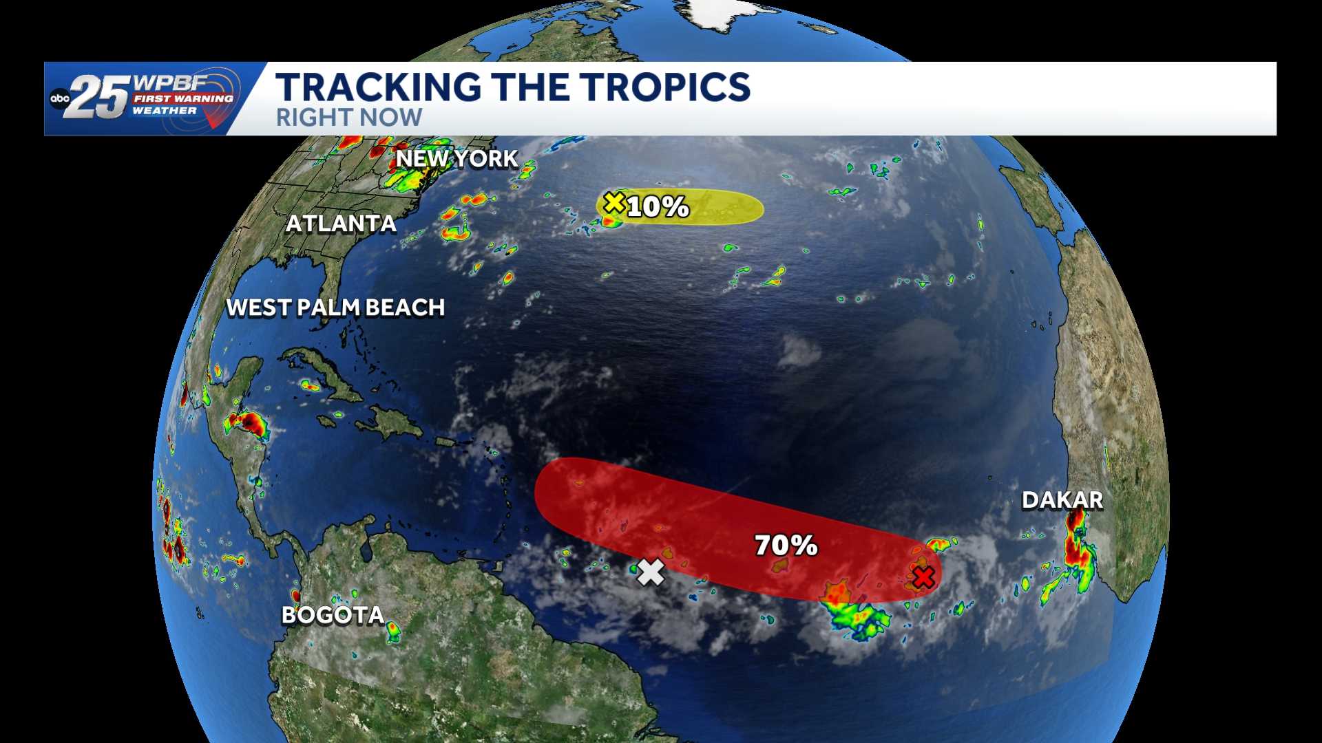 Two Atlantic systems under watch for development, NHC says