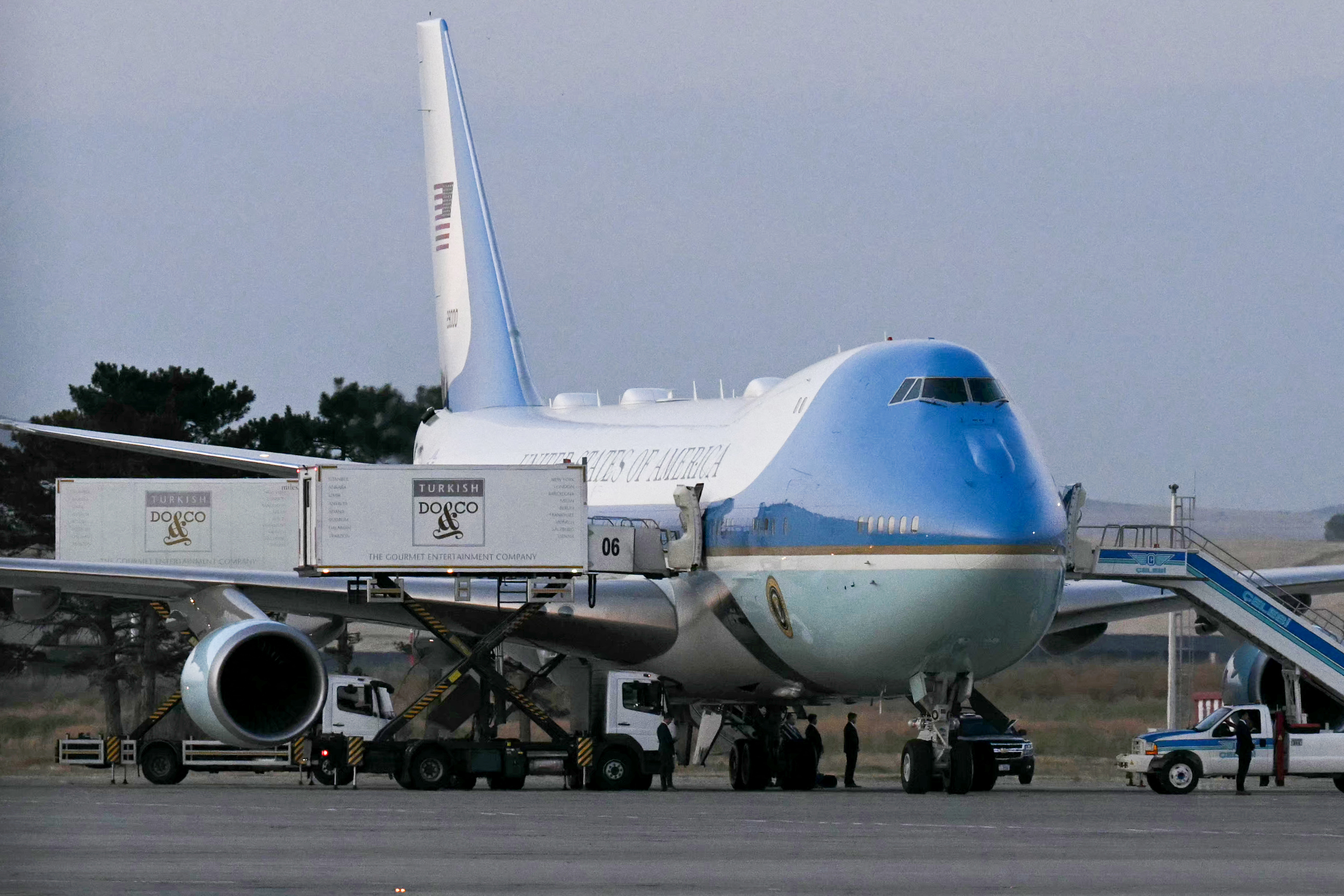Trump secretly switched planes. The journalists left aboard say they deserved a warning