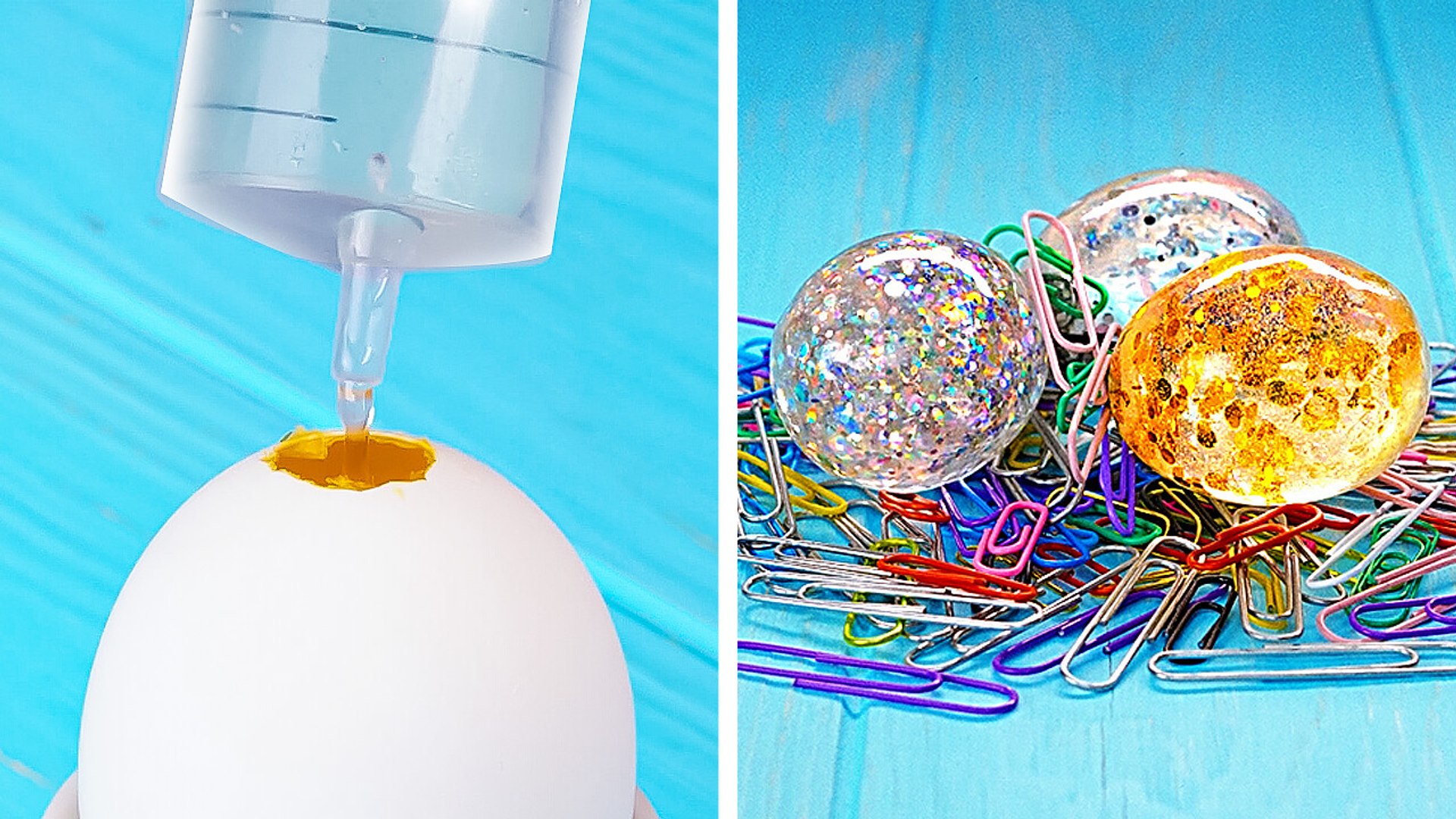 Creative DIY projects with epoxy resin, glue, and polymer clay